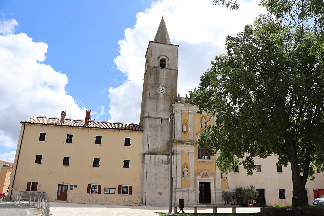 The church and monastery, Sveti Petar u Šumi